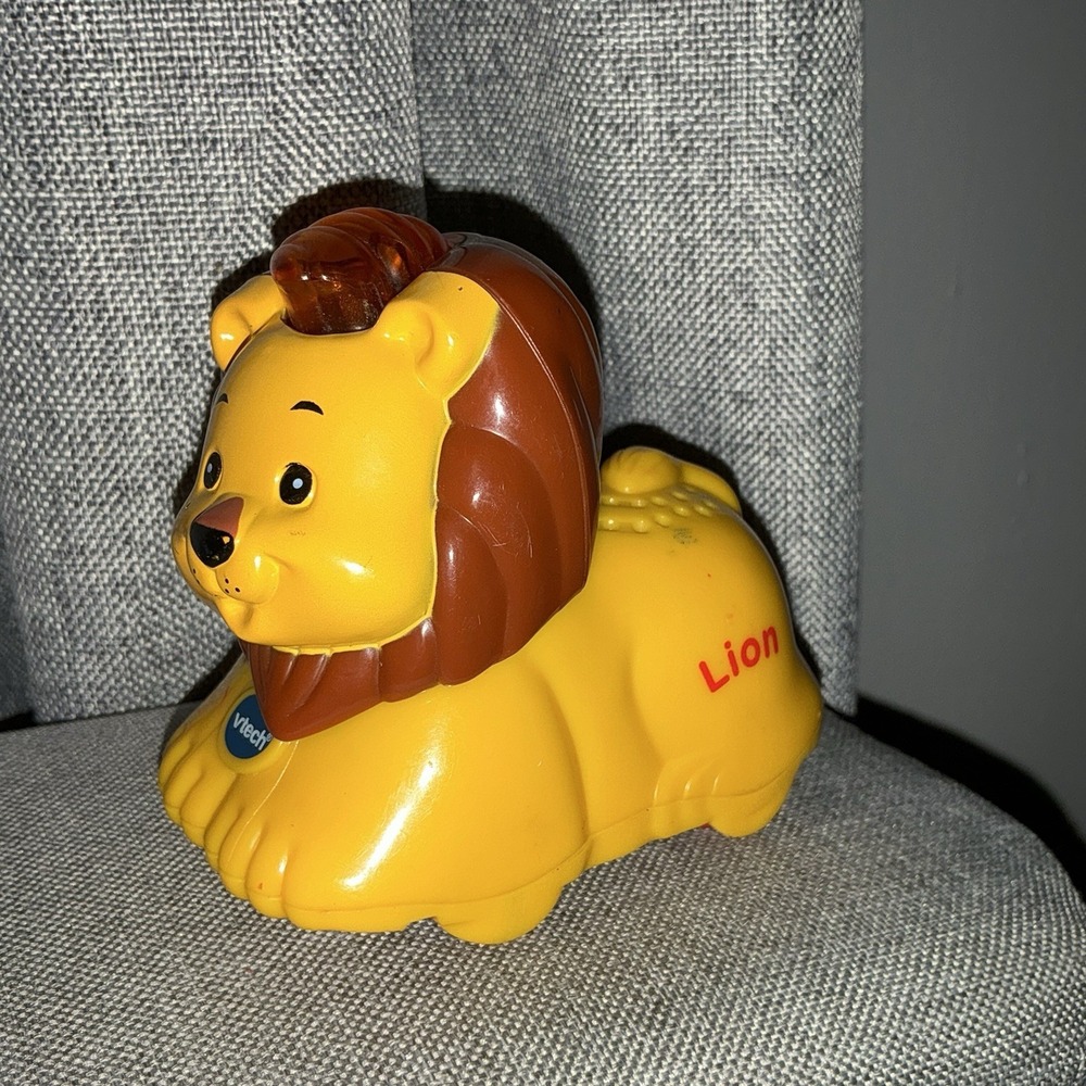 Vtech Go Go Smart Animals Larry The Lion Lights Sounds Interactive Figure Works